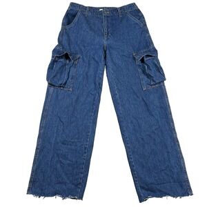 Levis Jeans Womens 27 '94 Baggy Dad 30x30 Cargo Raw Hem Skater Grunge Hip Hop